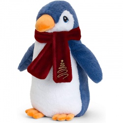 Keel Toys Penguin Christmas Soft Toy